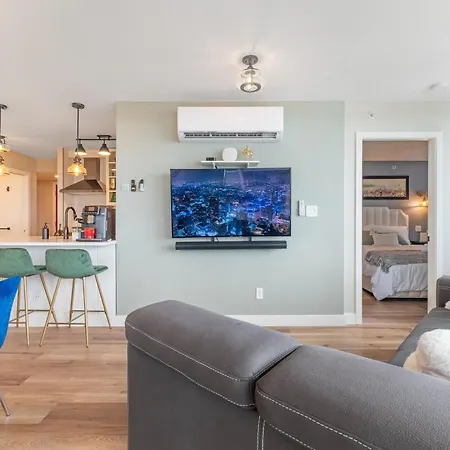 Vancouver Nest Downtown 2Br Near Rogers Arena-3